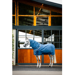 Horseware Ionic Therapy Mesh Cooler deken Bleu imperial / argent /Marine Blauw