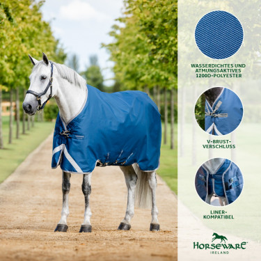 Horseware Ionic Therapy Turnout 100g deken Horseware Ionic Therapy Turnout 100g deken