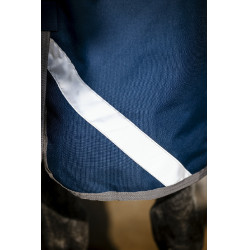 Horseware Ionic Therapy Turnout 100g deken Bleu imperial / argent /Marine Blauw Horseware Ionic Therapy Turnout 100g deken Bleu imperial / argent /Marine Blauw