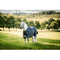 Horseware Rambo 1680D Turnout 100g deken Marine / onweer / zilvergrijs Marineblauw Horseware Rambo 1680D Turnout 100g deken Marine / onweer / zilvergrijs Marineblauw