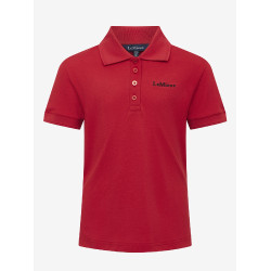 Polo LeMieux Young Rider Klassiek Chilli Rood Polo LeMieux Young Rider Klassiek Chilli Rood