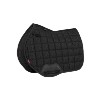 LeMieux Eurojump Self-Cool 3D zadeldek Square Zwart