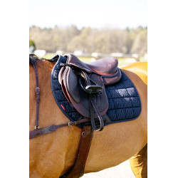 LeMieux Eurojump Self-Cool 3D zadeldek Square Marine Marineblauw LeMieux Eurojump Self-Cool 3D zadeldek Square Marine Marineblauw