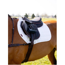 LeMieux Eurojump Self-Cool 3D zadeldek Square Wit