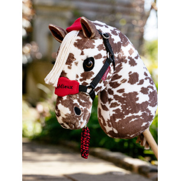 Halster en halstertouw Vogue Hobby Horse LeMieux Chilli Rood