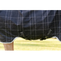 Horseware Rhino Wug Poney Turnout 100g deken Zwart / wit-grijze ruiten Horseware Rhino Wug Poney Turnout 100g deken Zwart / wit-grijze ruiten