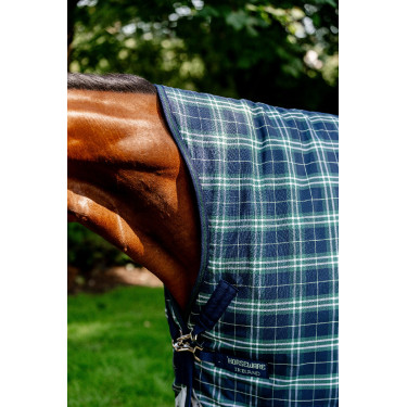Horseware Rhino Wug Turnout 0g deken Hunter check /Marine / vert Motieven Horseware Rhino Wug Turnout 0g deken Hunter check /Marine / vert Motieven