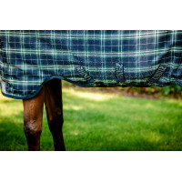 Horseware Rhino Wug Turnout 0g deken Hunter check /Marine / vert Motieven