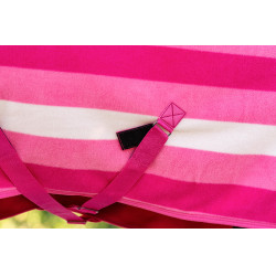 Newmarket Fleece Cooler polar deken van Horseware Rose witney Roze