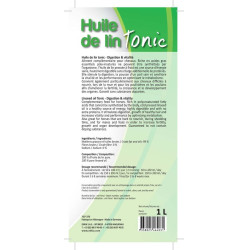 Lijnzaadolie Tonic Hippotonic Lijnzaadolie Tonic Hippotonic