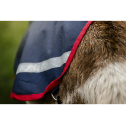 Horseware geiten deken 200g Marine / rood Blauw Horseware geiten deken 200g Marine / rood Blauw
