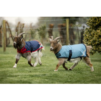 Horseware geiten deken 200g Marine / rood Blauw