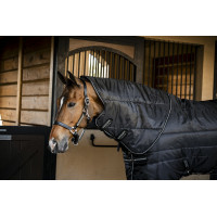 Staldekennekraag Horseware Amigo Ripstop Insulator 200g Zwart / zwart / zilver Staldekennekraag Horseware Amigo Ripstop Insulator 200g Zwart / zwart / zilver