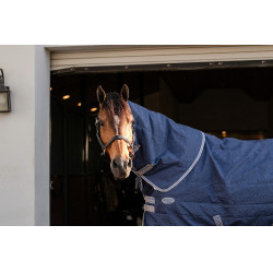 Stalhalsdeel Horseware Rhino 200g Zwart / titaniumgrijs / klassiek blauw