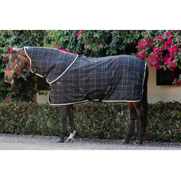 Stalhalsdeel Horseware Rhino 200g Zwart / wit-grijze ruiten