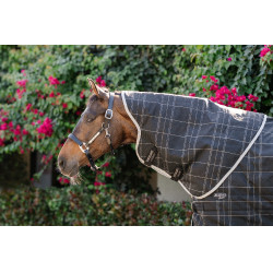 Stalhalsdeel Horseware Rhino 200g Zwart / wit-grijze ruiten