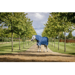 Halsstuk Horseware Ionic Therapy Turnout 0g Bleu imperial / argent /Marine Blauw