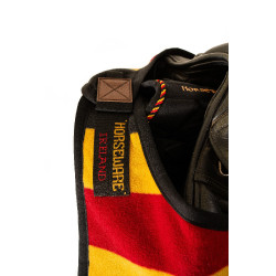 Horseware Newmarket fleece zadeldeken Witgoud Horseware Newmarket fleece zadeldeken Witgoud
