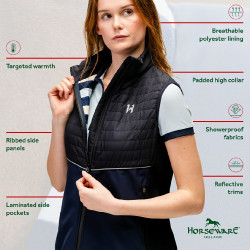 Mouwloos vest Horseware Flow