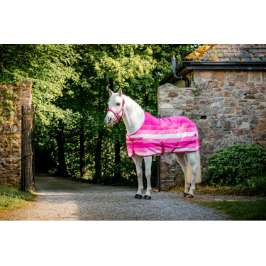 Halster en touw Horseware Newmarket Rose witney Roze