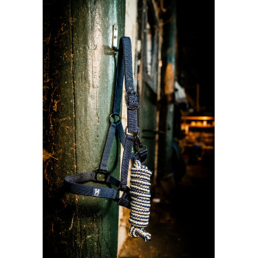 Halster en touw Horseware Newmarket Marine witney Marineblauw