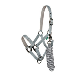 Halster en touw Horseware Newmarket Houtskool witney Grijs Halster en touw Horseware Newmarket Houtskool witney Grijs