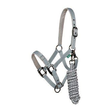 Halster en touw Horseware Newmarket Houtskool witney Grijs Halster en touw Horseware Newmarket Houtskool witney Grijs