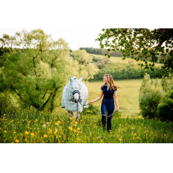 Horseware Newmarket vliegenmaskers Marine witney Marineblauw