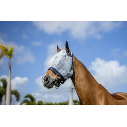 Vliegenmaskers Horseware Newmarket zonder oren Marine witney Marineblauw