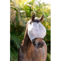 Vliegenmaskers Horseware Amigo zonder oren Zilver / titaniumgrijs / zilver Vliegenmaskers Horseware Amigo zonder oren Zilver / titaniumgrijs / zilver