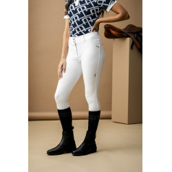 Horseware AA Aria rijbroek met kniestukken en middelhoge taille Wit