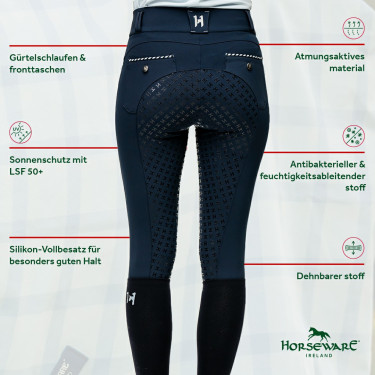Broek Horseware Newmarket hoge taille full seat Broek Horseware Newmarket hoge taille full seat