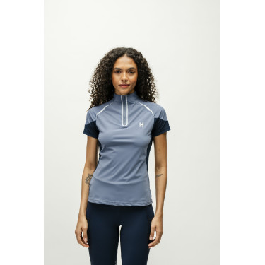Polo 1/4 rits Horseware Stamina korte mouwen Polo 1/4 rits Horseware Stamina korte mouwen