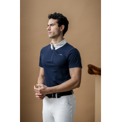 Wedstrijdpolo Horseware AA Gabrio Marine Marineblauw