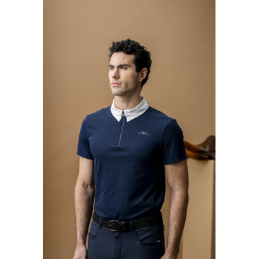 Wedstrijdpolo Horseware AA Gabrio Marine Marineblauw