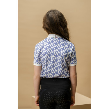 Polo Horseware AA Kinderen Zanara Siciliaans blauw