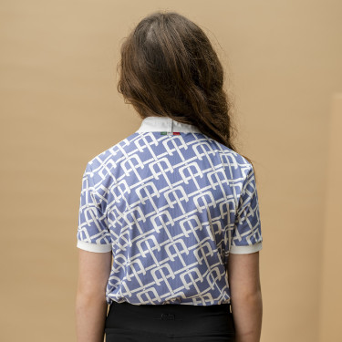 Polo Horseware AA Kinderen Zanara Siciliaans blauw