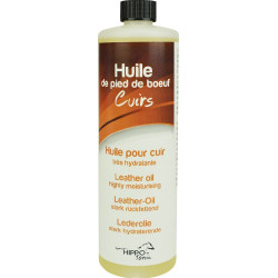 Lotion voor leer op basis van echte ossentalgolie Hippo-Tonic
