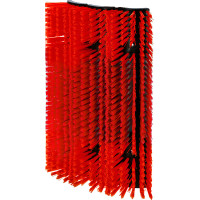 Flexibele borstel Covalliero Rood Flexibele borstel Covalliero Rood