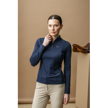 Polo Horseware AA Sofia Sunshirt Marine Marineblauw