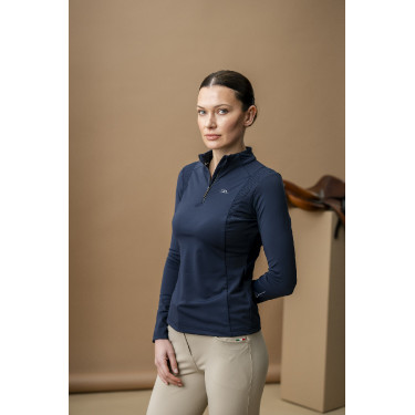 Polo Horseware AA Sofia Sunshirt Marine Marineblauw