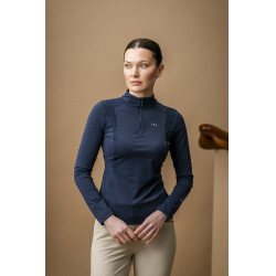 Polo Horseware AA Sofia Sunshirt Marine Marineblauw