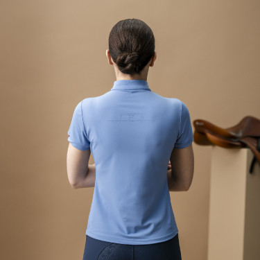 Polo Horseware AA Tech Quarter Gia Siciliaans blauw