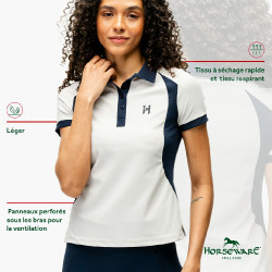 Polo Horseware Vital Grijs Polo Horseware Vital Grijs