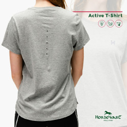 T-shirt Horseware Active Grijs T-shirt Horseware Active Grijs