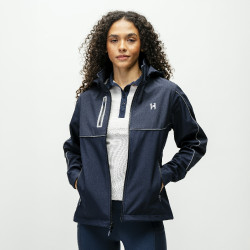 Softshelljas Horseware Tempo Marine Marineblauw Softshelljas Horseware Tempo Marine Marineblauw
