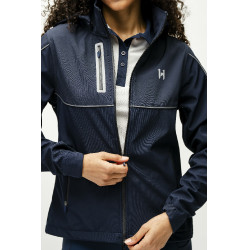 Softshelljas Horseware Tempo Marine Marineblauw Softshelljas Horseware Tempo Marine Marineblauw