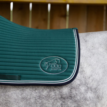 Jump'In Balthazar zadeldek Groen / marineblauw