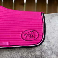 Jump'In Balthazar zadeldek Fuchsia / zwart Roze