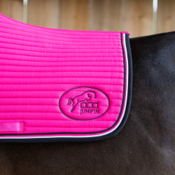 Jump'In Balthazar zadeldek Fuchsia / zwart Roze